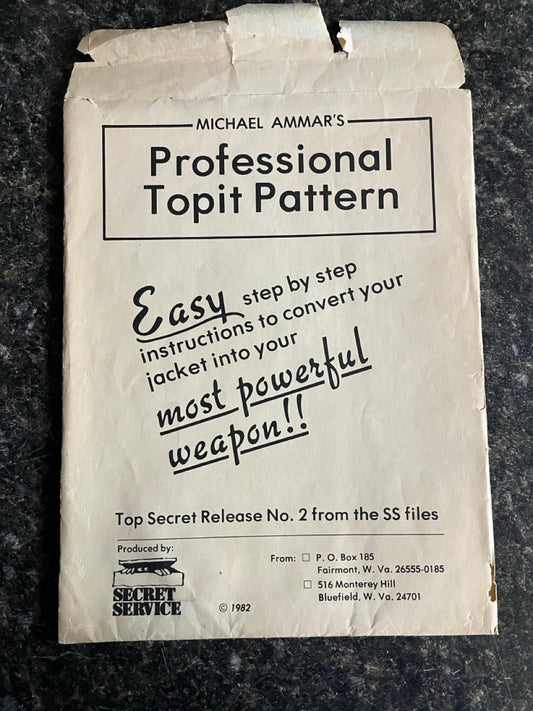Professional Topit Pattern - Michael Ammar