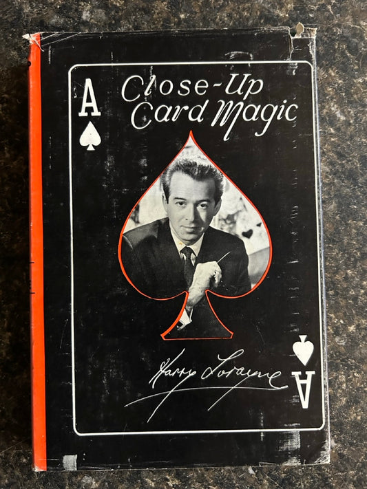 Close-Up Card Magic - First Edition/3rd Printing - Harry Lorayne (HC w/dj)