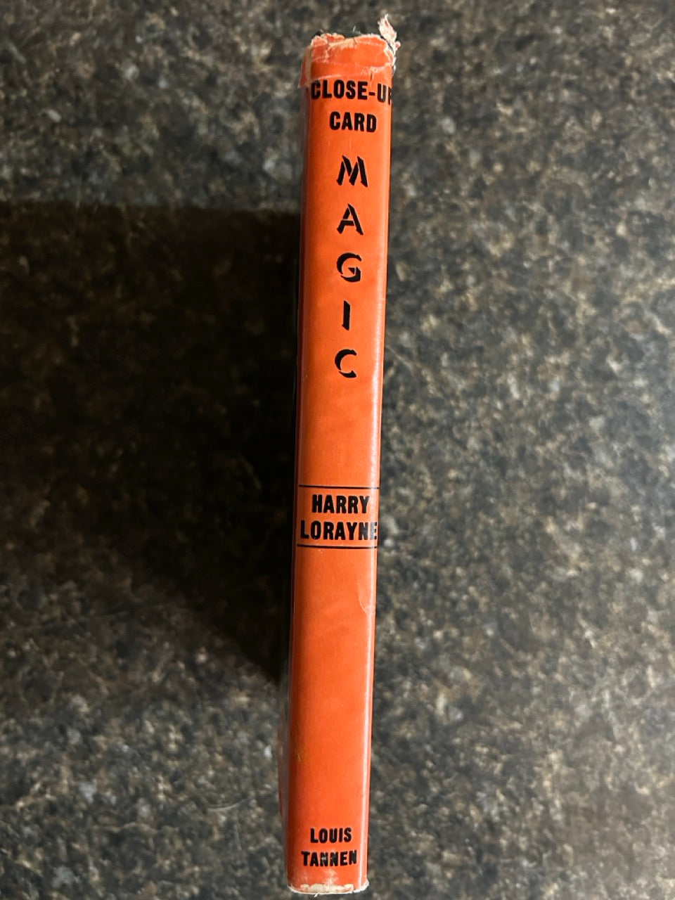 Close-Up Card Magic - First Edition/3rd Printing - Harry Lorayne (HC w/dj)