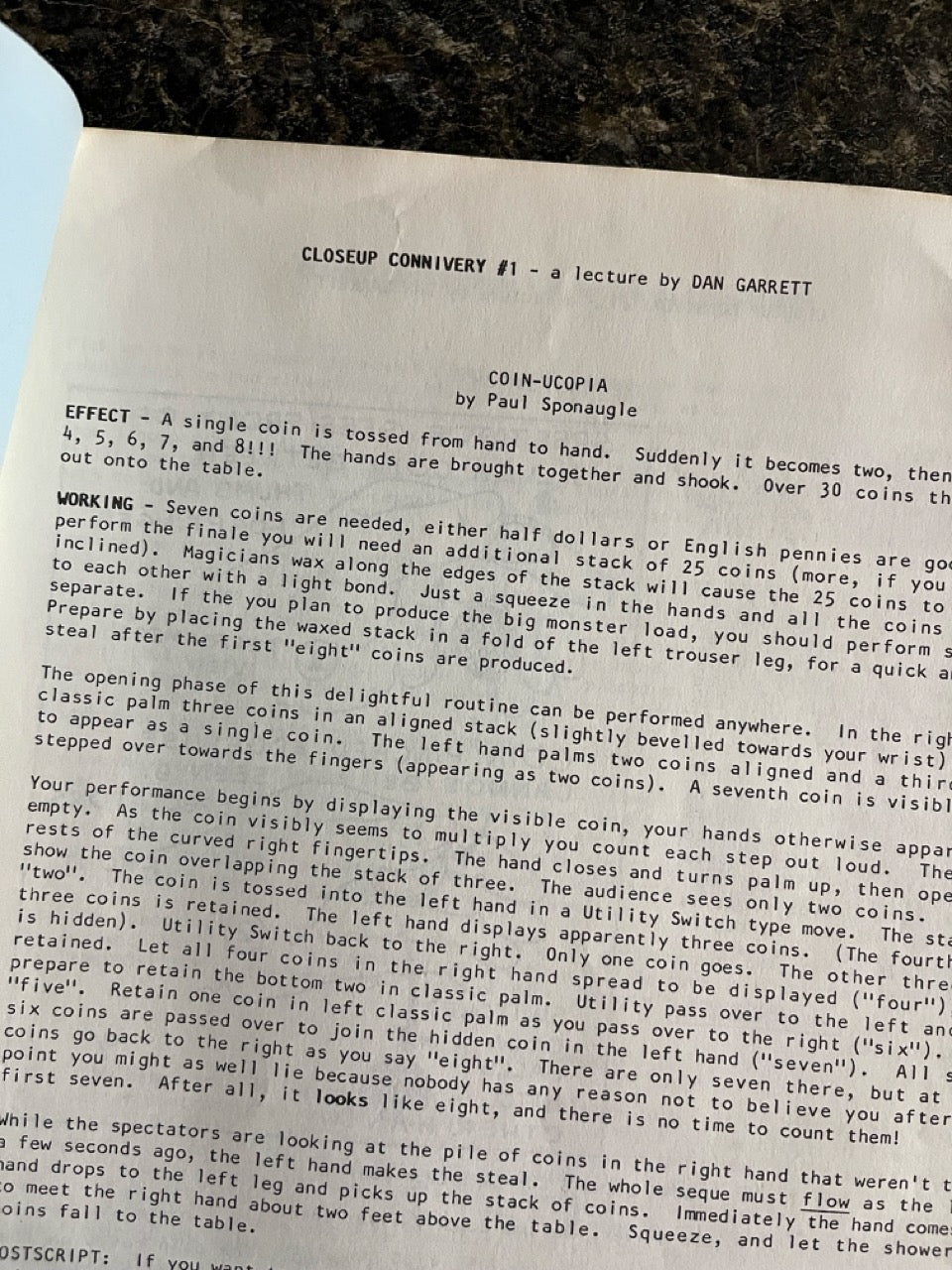 2 Dan Garrett Lecture Notes