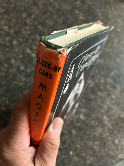 Close-Up Card Magic - First Edition/3rd Printing - Harry Lorayne (HC w/dj)