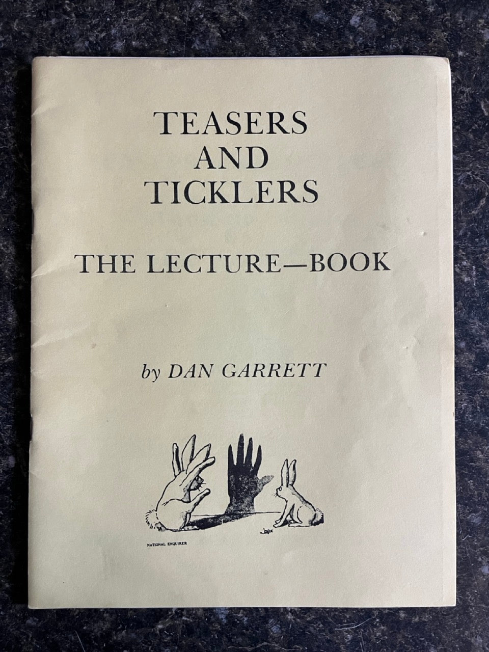 2 Dan Garrett Lecture Notes