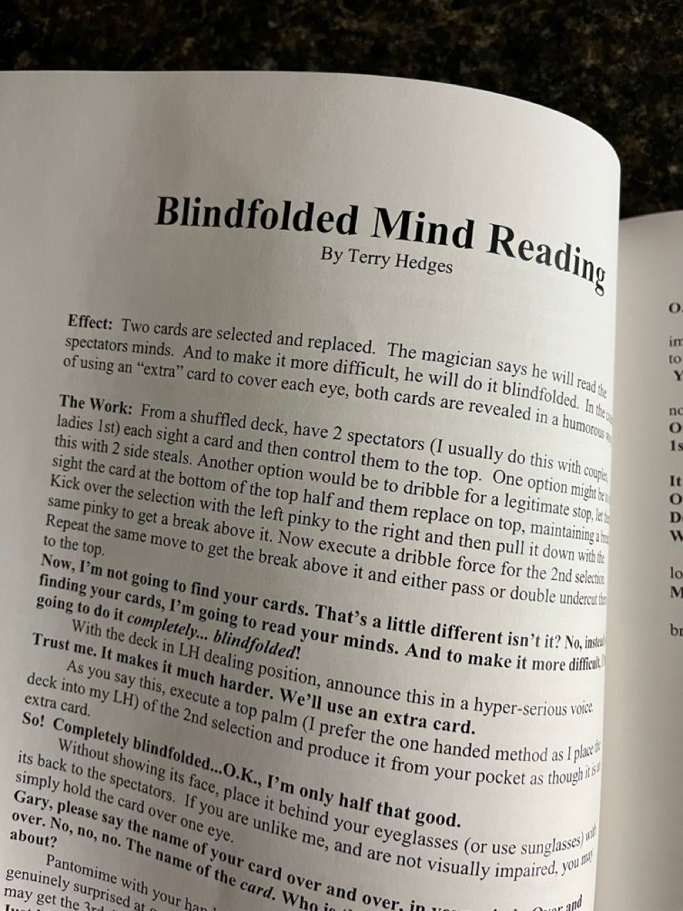 More Than Amazing Lecture Notes - Terry Hedges