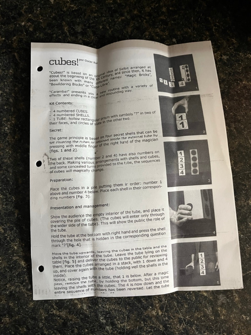 Cubes! - Oscar Rui & Carumba Magic