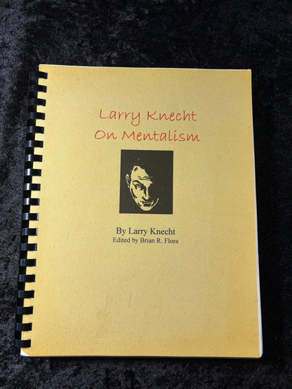 Larry Knecht On Mentalism - Larry Knecht (Limited edition)