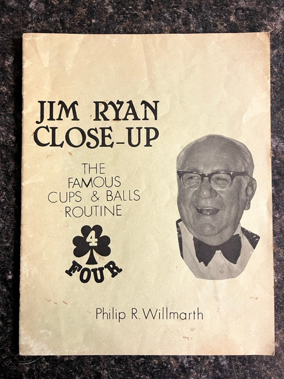 Jim Ryan Close-up - The Famous Cups & Balls Routine #4 - Philip Willmarth