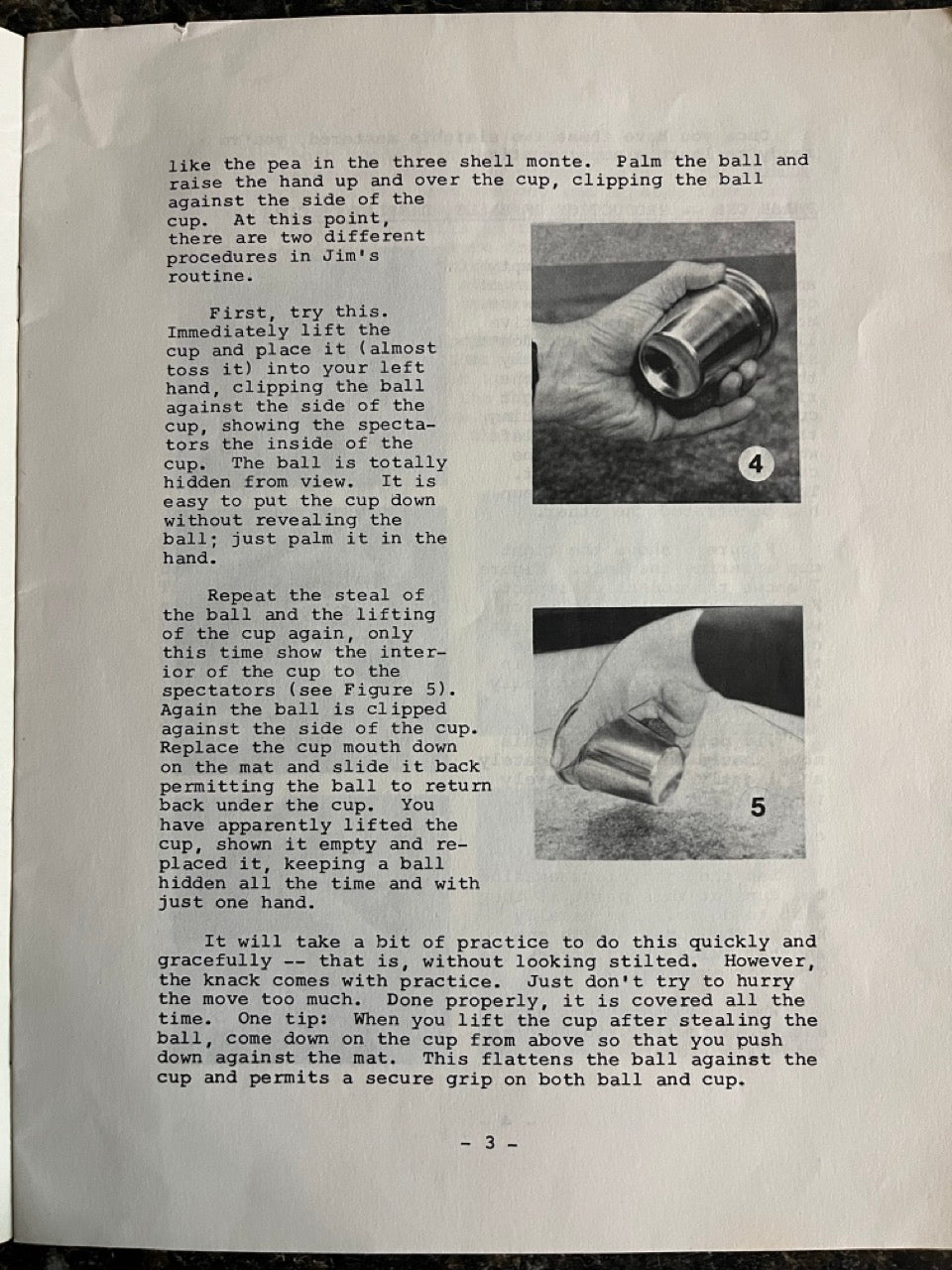 Jim Ryan Close-up - The Famous Cups & Balls Routine #4 - Philip Willmarth