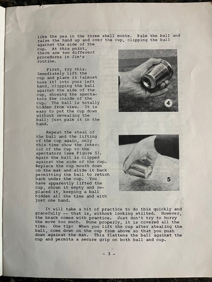 Jim Ryan Close-up - The Famous Cups & Balls Routine #4 - Philip Willmarth