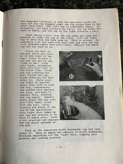 Jim Ryan Close-up - The Famous Cups & Balls Routine #4 - Philip Willmarth