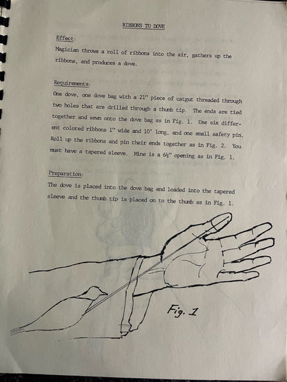 How to make a Living By Stealing...Doves of Course - General Grant