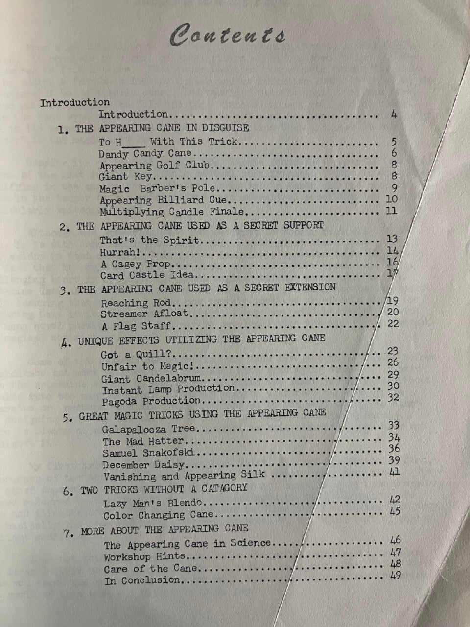 Novel Magic With The Appearing Cane - Micky Hades