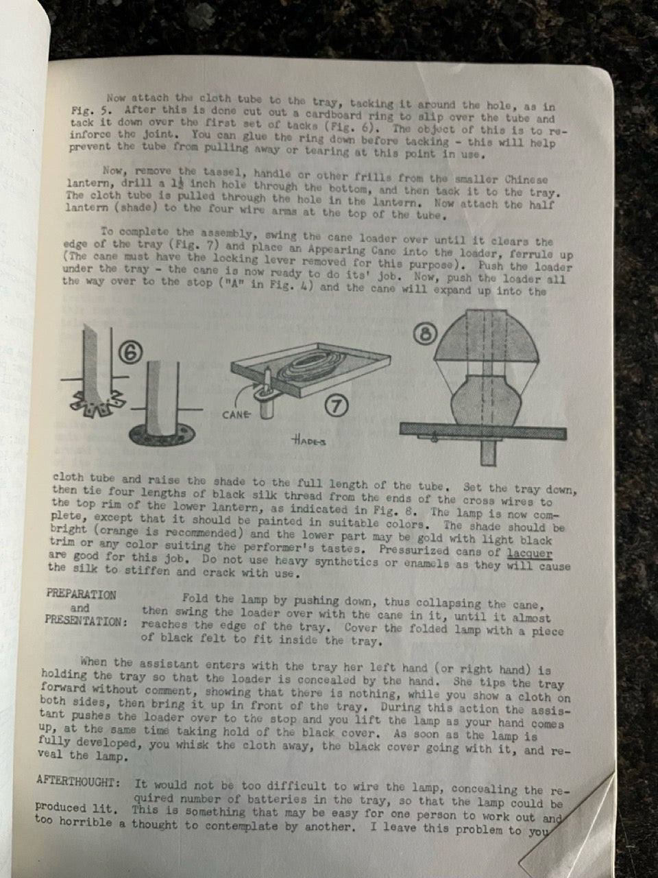 Novel Magic With The Appearing Cane - Micky Hades