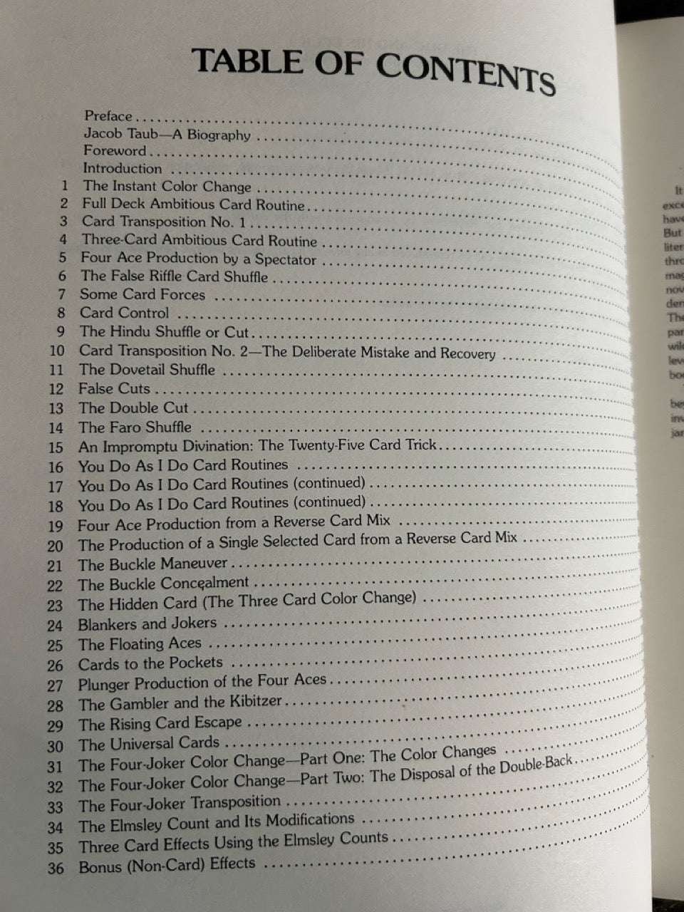 The Doc And His Deck - Jacob Taub, M.D. (EXCELLENT copy)