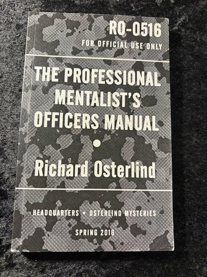 3 Richard Osterlind Professional Mentalist's Manuals