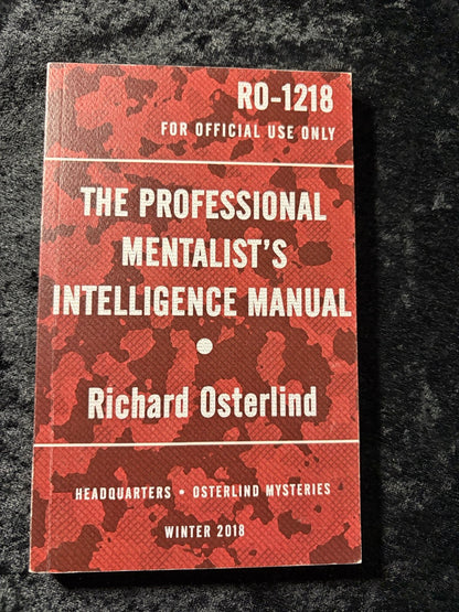 3 Richard Osterlind Professional Mentalist's Manuals