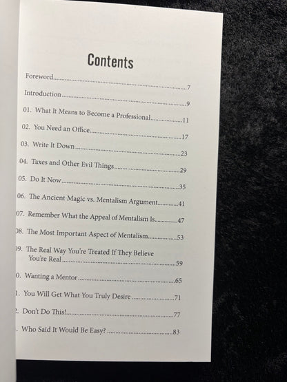 3 Richard Osterlind Professional Mentalist's Manuals