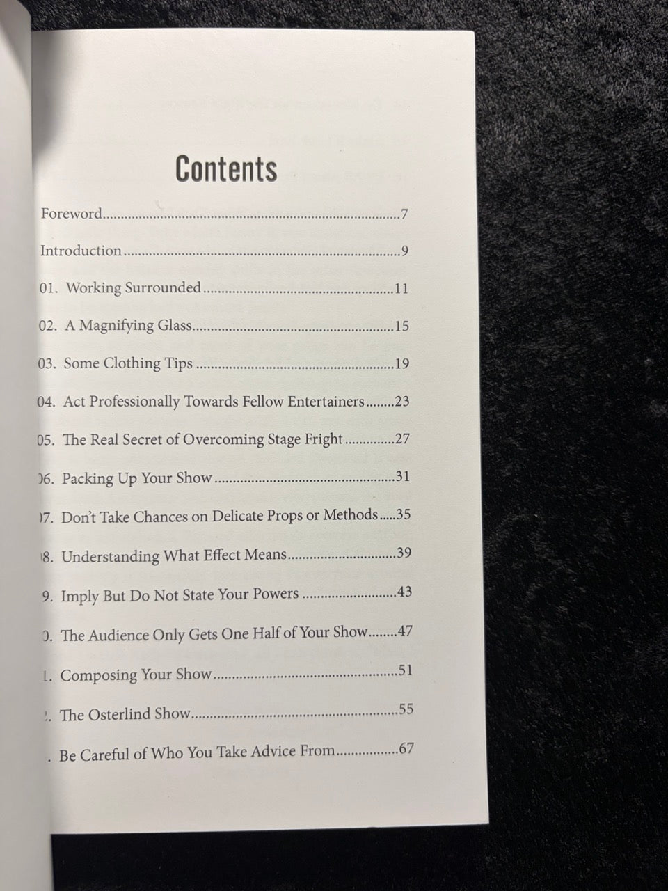 3 Richard Osterlind Professional Mentalist's Manuals