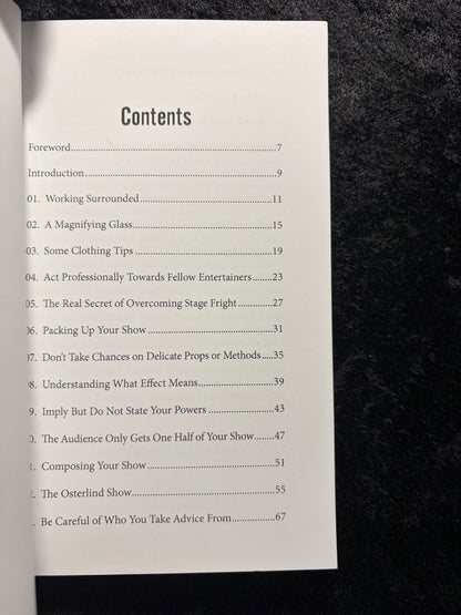 3 Richard Osterlind Professional Mentalist's Manuals