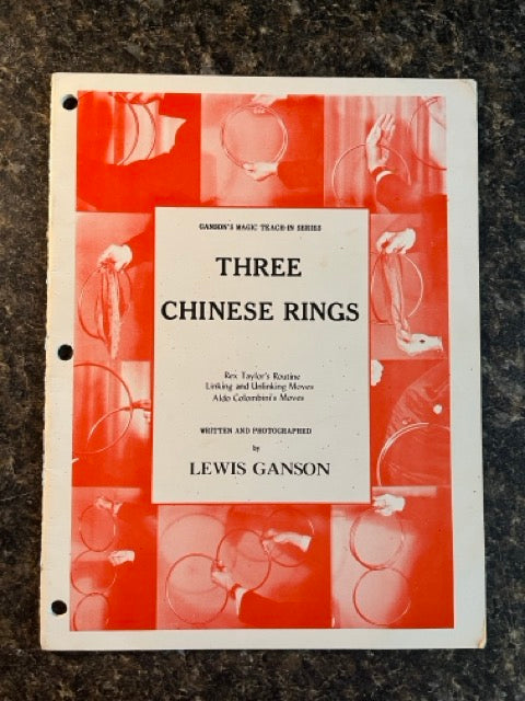 Three Chinese Rings - Lewis Ganson (USED)
