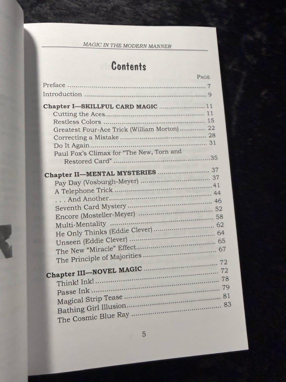 Magic In The Modern Manner - Orville Meyer (pb)