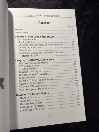 Magic In The Modern Manner - Orville Meyer (pb)