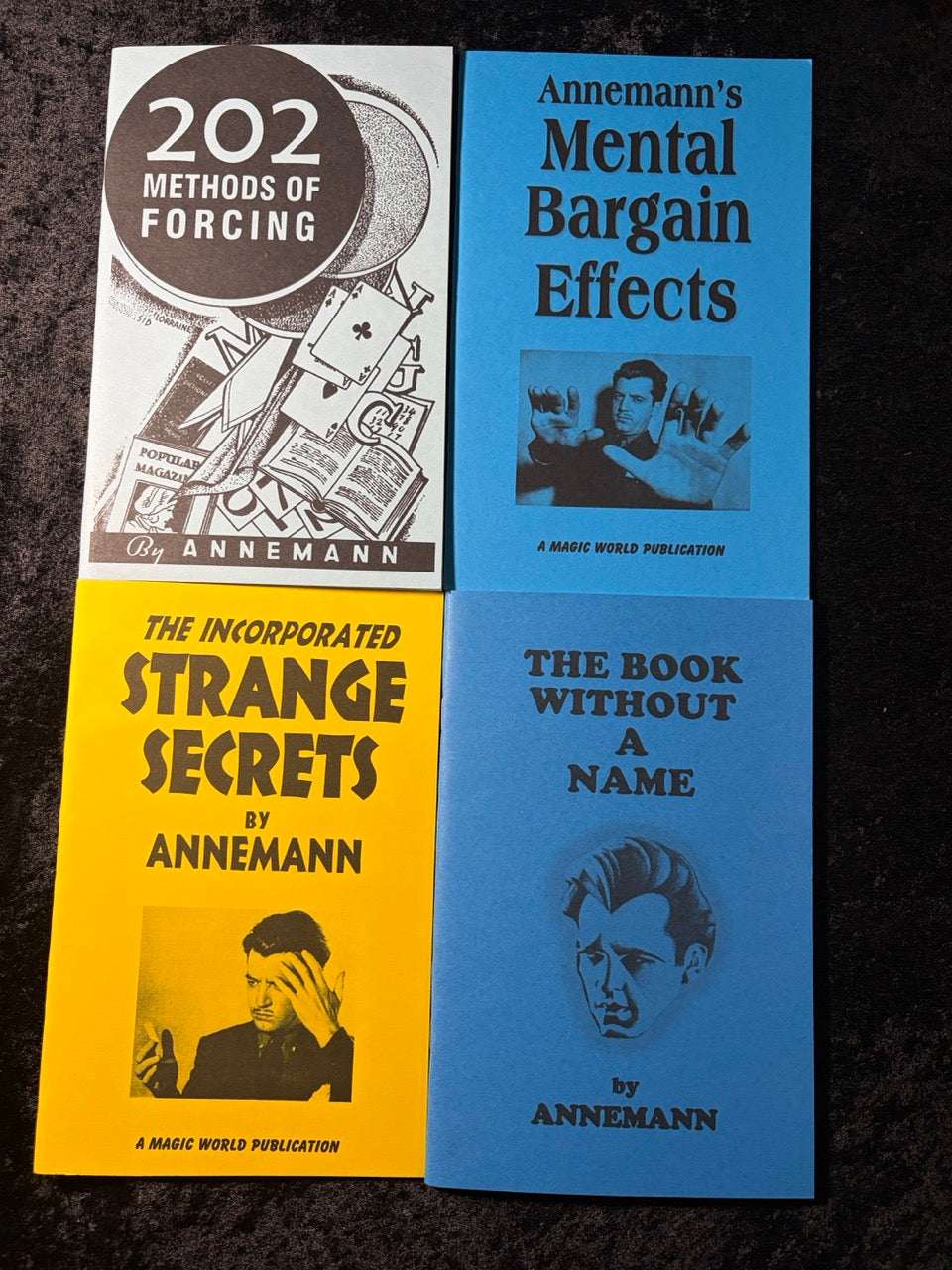 4 Annemann Booklets