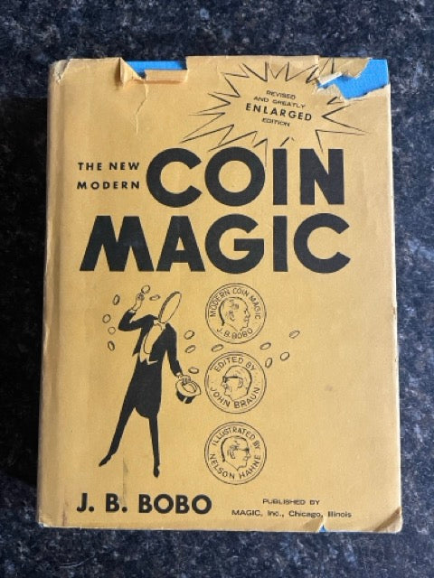 The New Modern Coin Magic - J.B. Bobo - HC