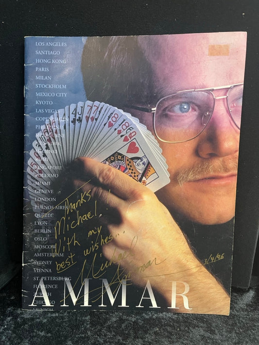 Michael Ammar "Easy To Master" Lecture Notes - SIGNED