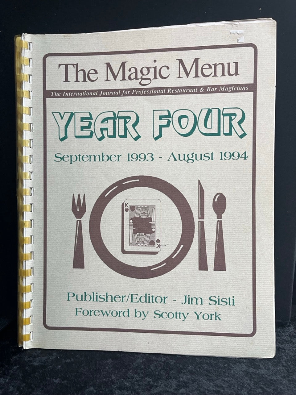 The Magic Menu YEAR 4 - Jim Sisti