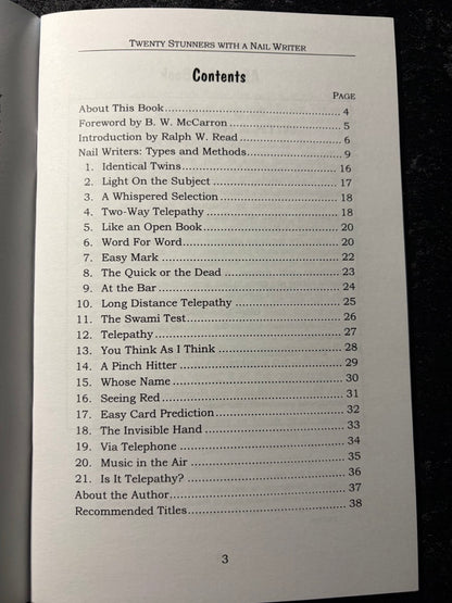 Twenty Stunners with a Nail Writer (Revised edition) - Chapman