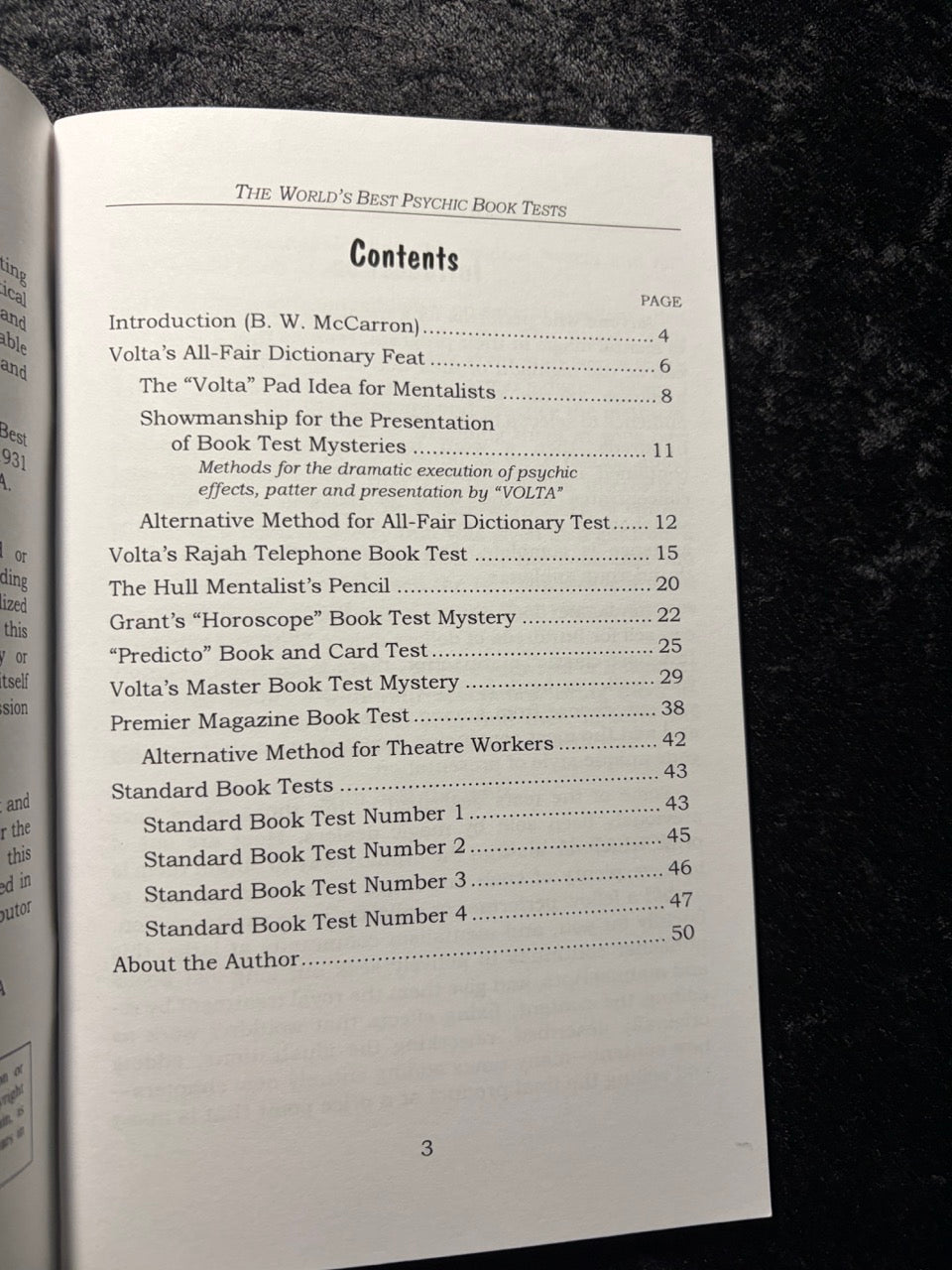 The World's Best Psychic Book Tests - Burling Hull
