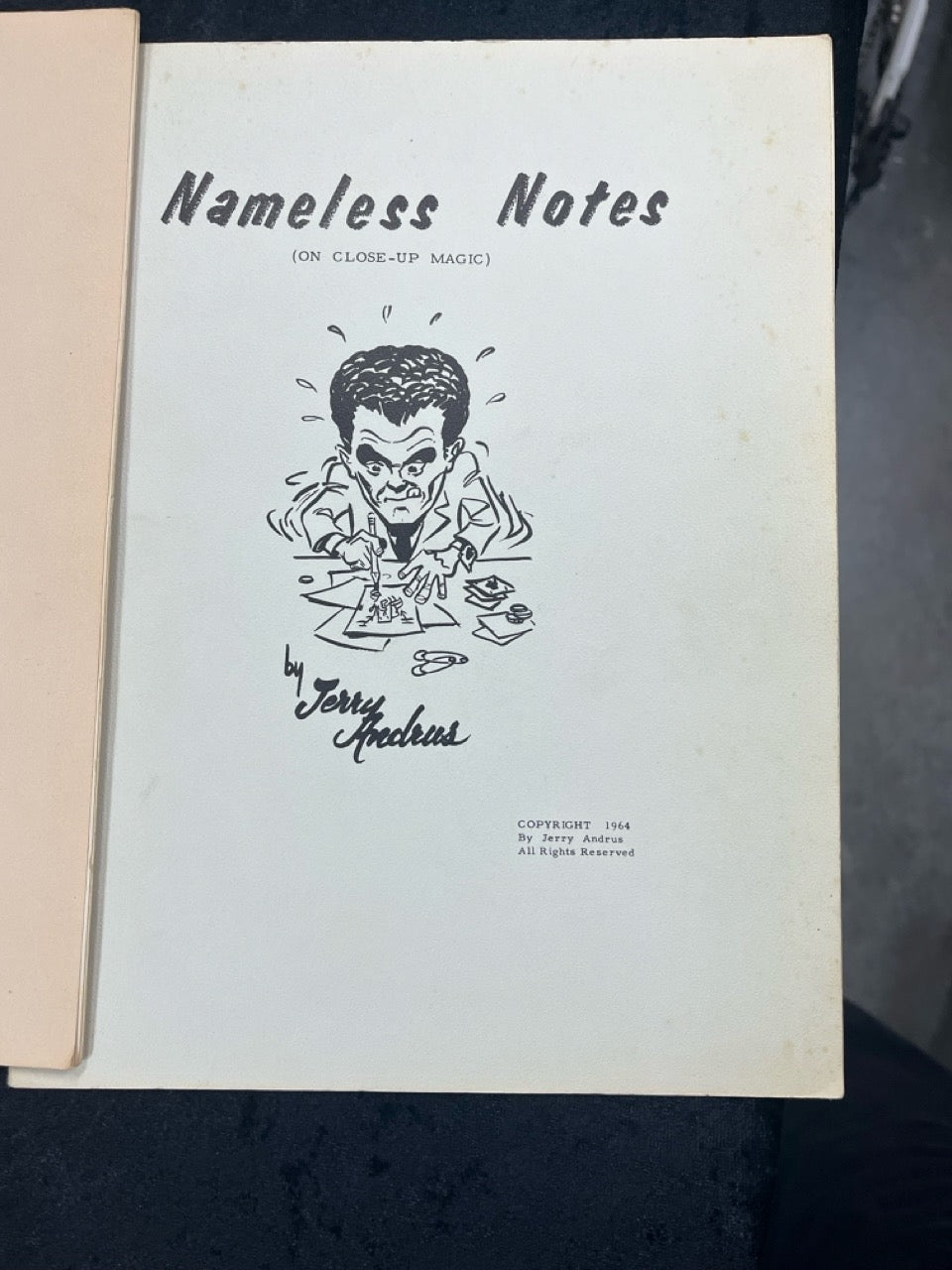 Jerry Andrus NOTES Bundle (3 Titles)