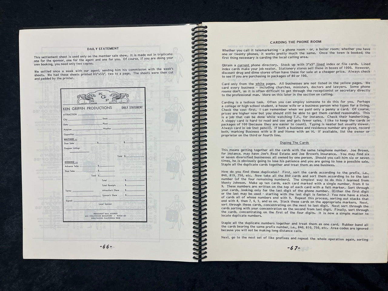 The Professional Entertainer's Booking & Selling Manual - Roberta & Ken Griffin