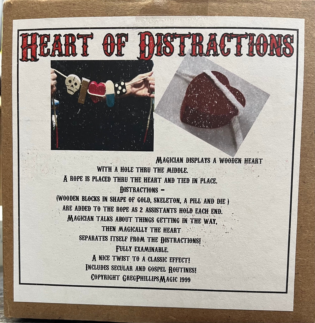 Heart of Distractions - Greg Phillips (SM11)