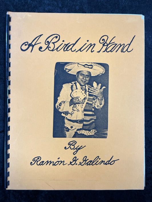 A Bird in Hand - Ramon G. Galindo - SIGNED