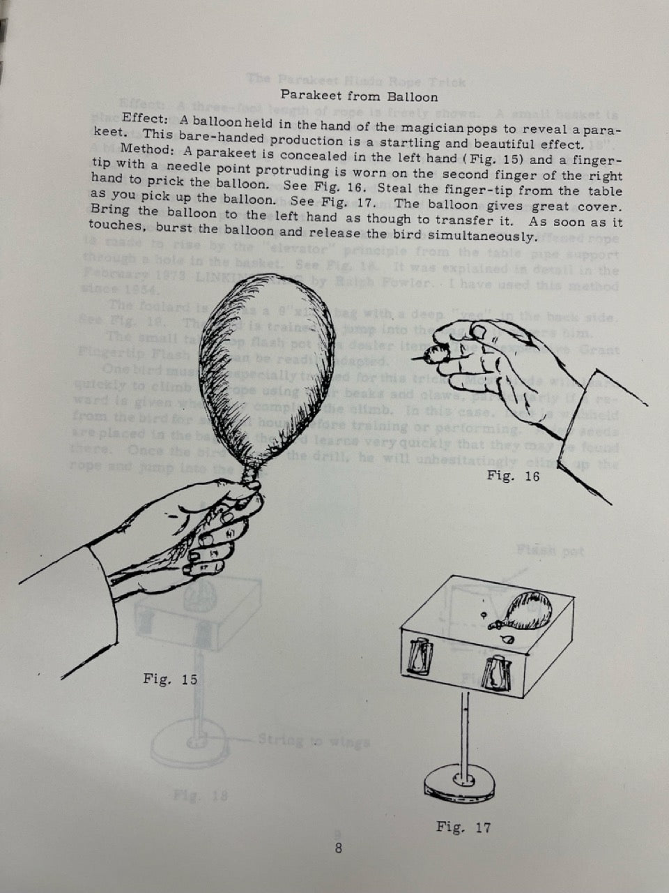 A Bird in Hand - Ramon G. Galindo - SIGNED