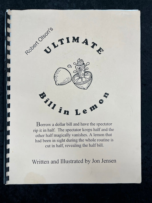 Robert Olson's Ultimate Bill in Lemon - Jon Jensen