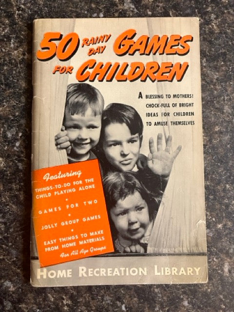 50 Rainy Day Games for Children - Home Recreation Library