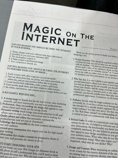 MAGIC Live! 2004 Program