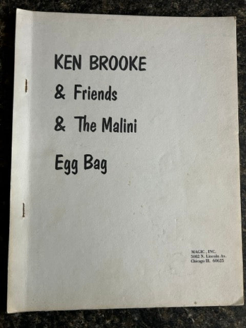The Malini Egg Bag - Ken Brooke & Friends