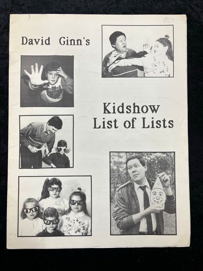 Kidshow List of Lists - David Ginn