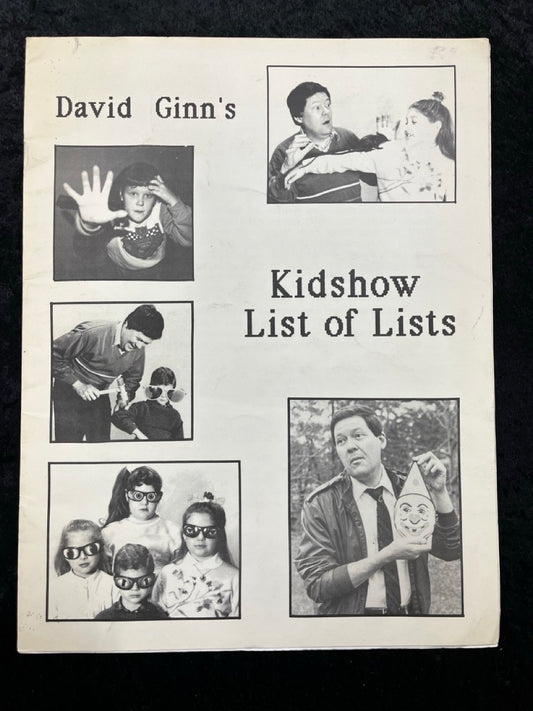 Kidshow List of Lists - David Ginn