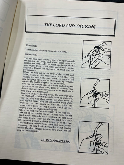 J.P. Vallarino: Close-Up Man - SIGNED