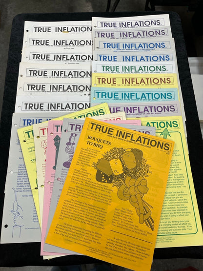 True Inflations Newsletter (25 issues) - T. Myers