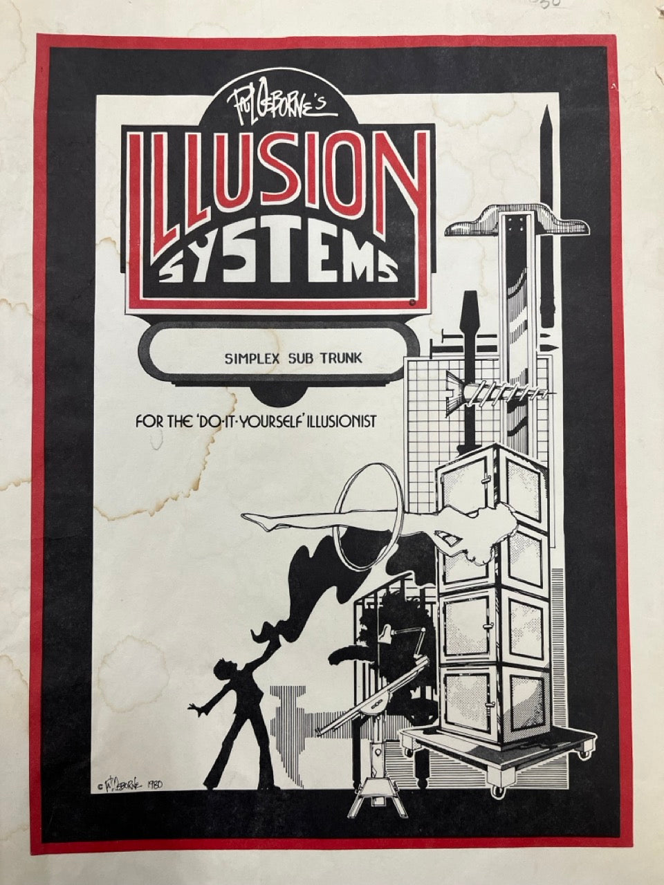 Simplex Sub Trunk Illusion Building Plans - Paul Osborne