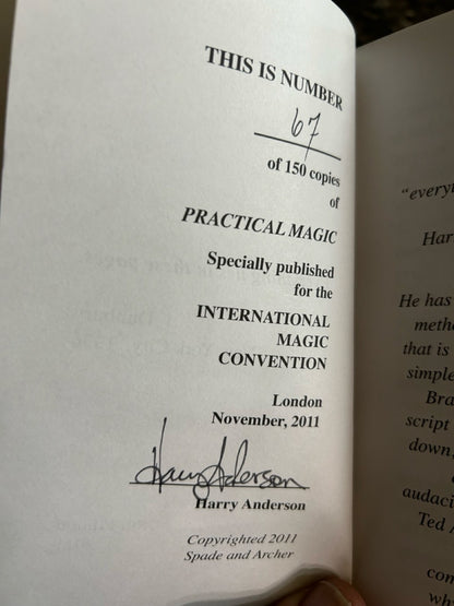 Harry Anderson Lot - SIGNED & Numbered