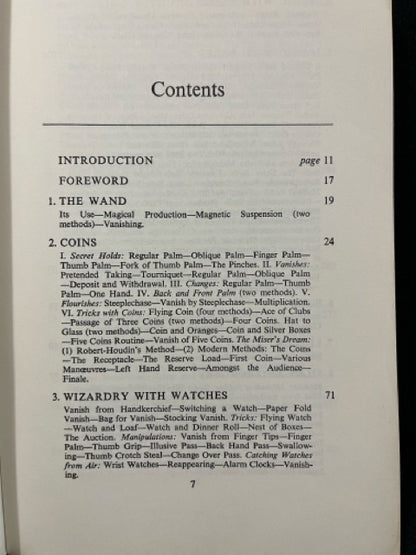 Modern Magic Manual - Jean Hugard