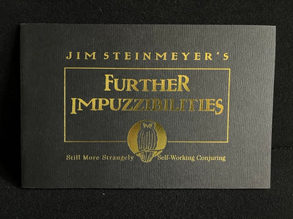 Further Impuzzibilities - Jim Steinmeyer