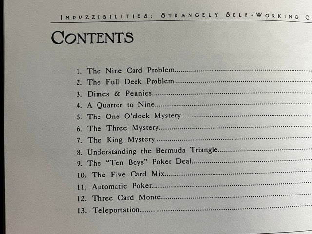 Impuzzibilities - Jim Steinmeyer