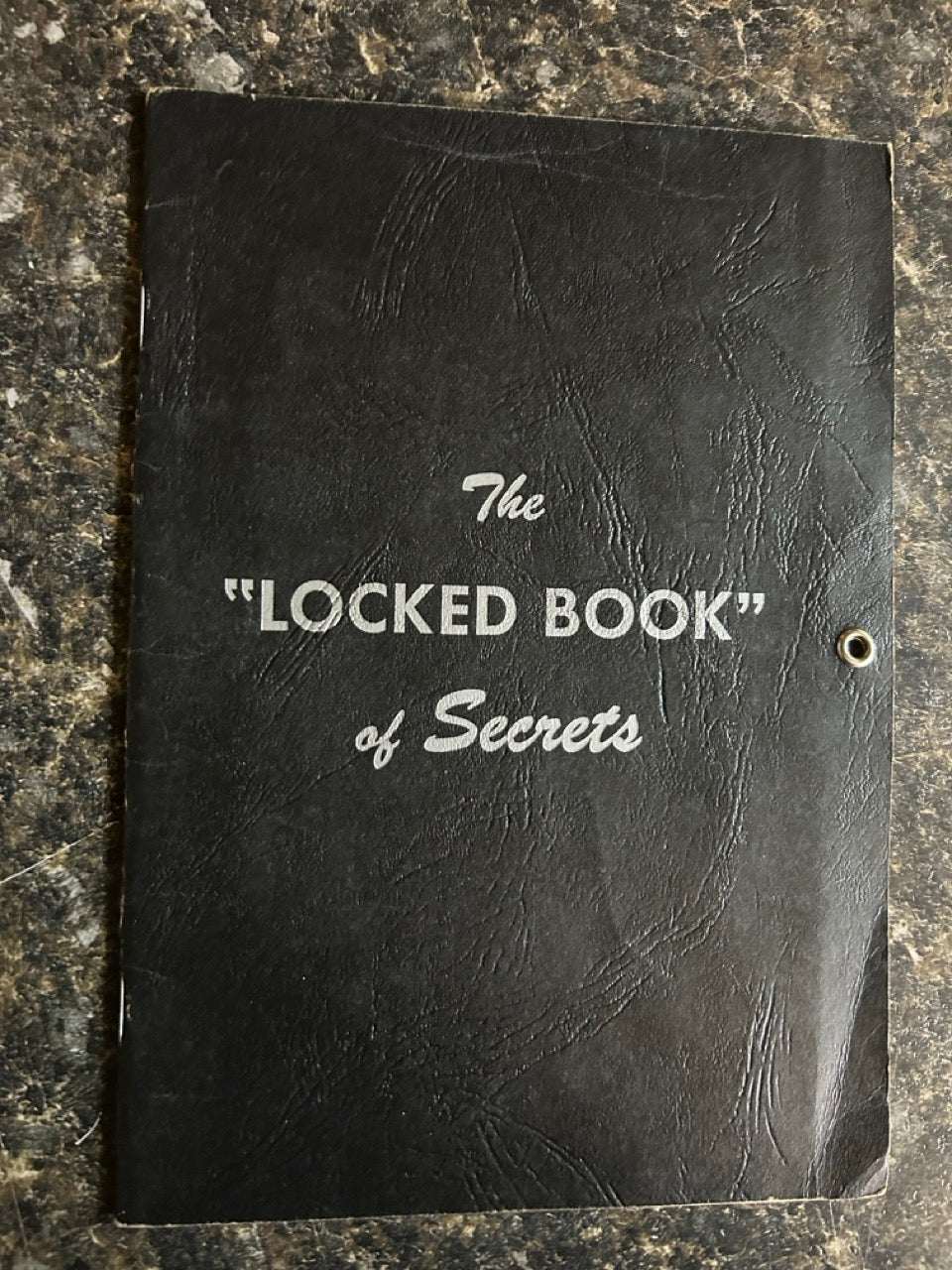 The "Locked Book" of Secrets - The Magic Exchange